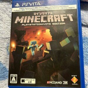 Minecraft: PlayStation Vita Edition CIB PLAYS IN ENGLISH